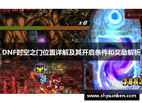 DNF时空之门位置详解及其开启条件和奖励解析